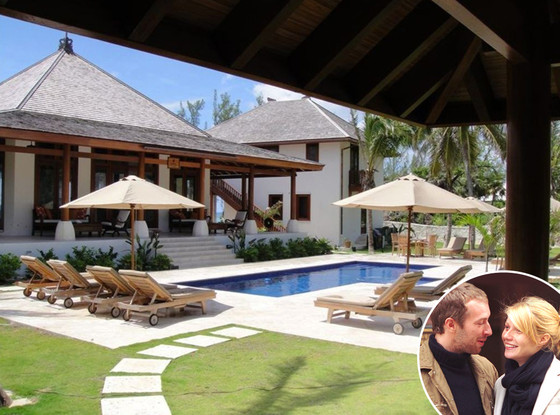 Chris Martin, Gwyneth Paltrow, Bahamas, Rental Home Chris Martin, Gwyneth Paltrow, Bahamas, Rental Home